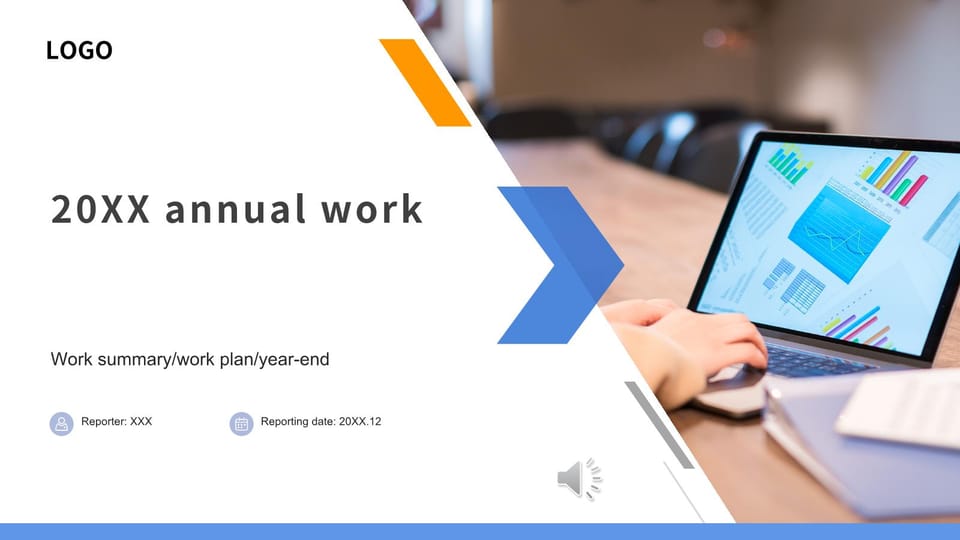and year-end summary Template For Google Slides And Powerpoint -page 0