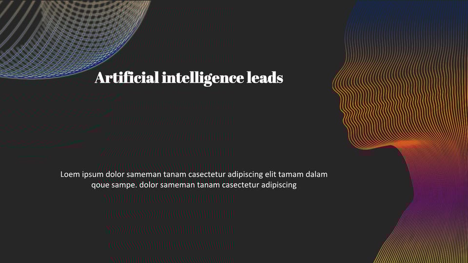 Artificial intelligence technology future Template For Google Slides And Powerpoint -page 0