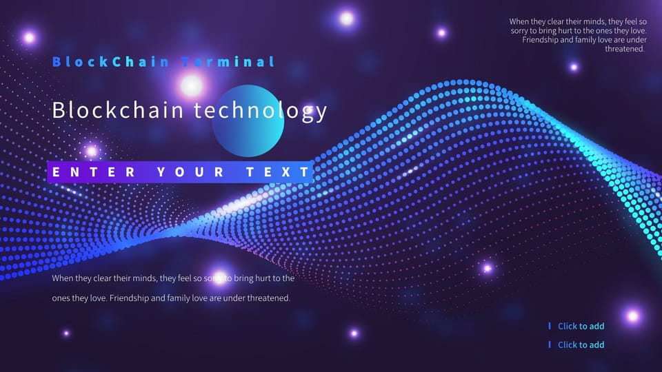 Blockchain technology Template For Google Slides And Powerpoint -page 0