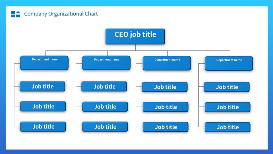 blue and white business chart on blue and white background powerpoint background