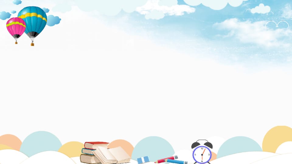 blue festival celebration cute cartoon creative powerpoint background -page 0