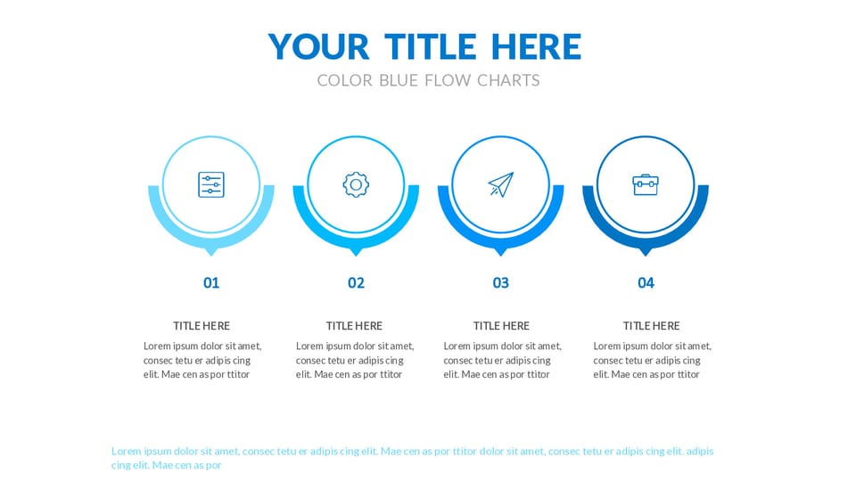 blue flowchart is shown in this graphic powerpoint background -page 0