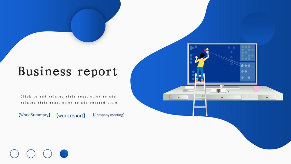 Business report Template For Google Slides And Powerpoint -page 0