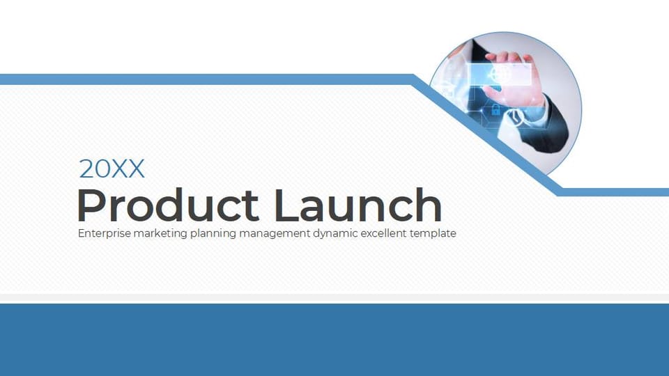 company business product release Template For Google Slides And Powerpoint -page 0