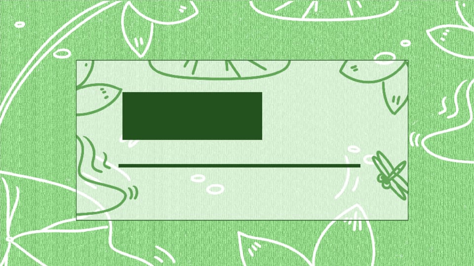 creative cartoon cute childhood education powerpoint background -page 0