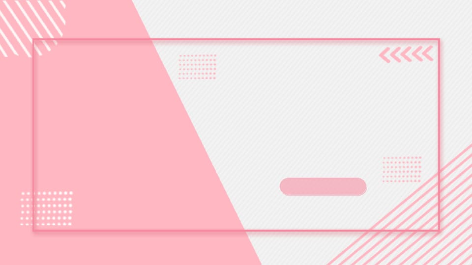 elegant pink general debriefing report powerpoint background -page 0