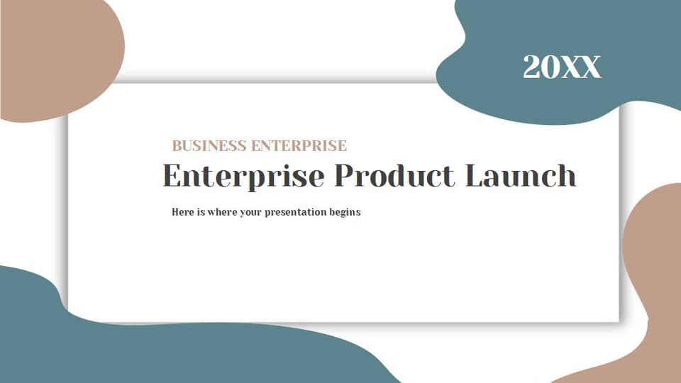 Enterprise product presentation Template For Google Slides And Powerpoint -page 0