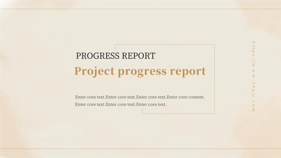 fashion line minimalist group project progress report Template For Google Slides And Powerpoint -page 0