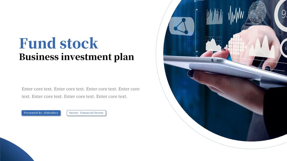 financial insurance business fund stock investment plan Template For Google Slides And Powerpoint -page 0