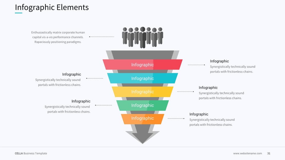 graphic of people standing on top of pyramid powerpoint background -page 0