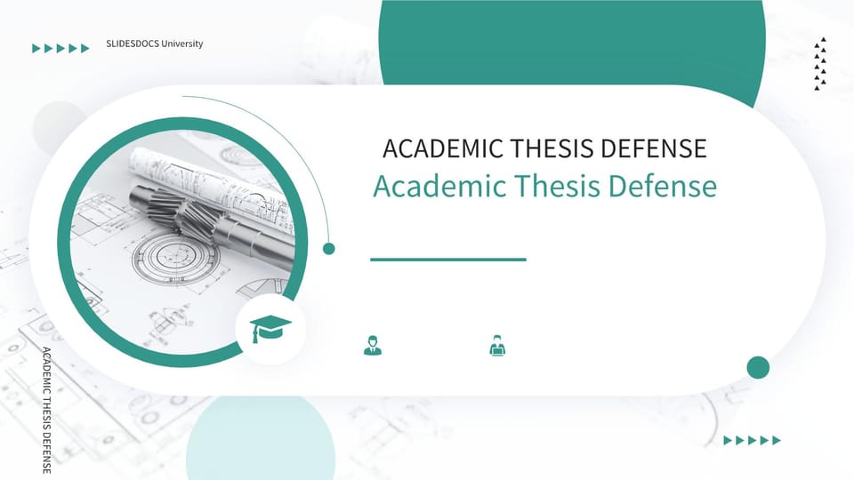 Green minimalist style academic paper report Template For Google Slides And Powerpoint -page 0
