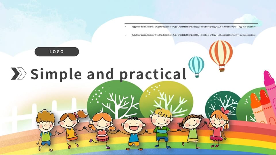 kindergarten admissions promotion Template For Google Slides And Powerpoint -page 0