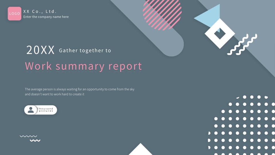 memphis work report Template For Google Slides And Powerpoint -page 0