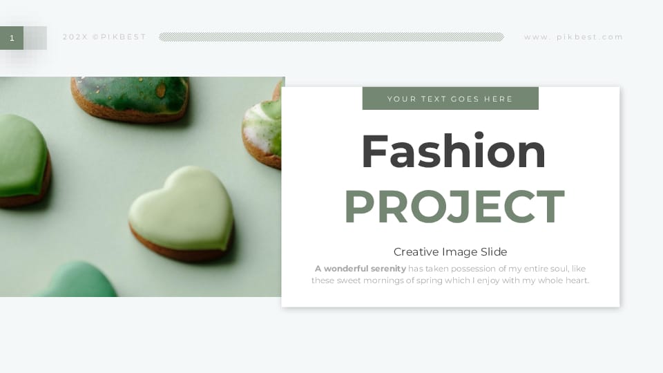 Modern Minimalist Metal Line Floral Report PowerPoint Template For Google Slides And Powerpoint -page 0