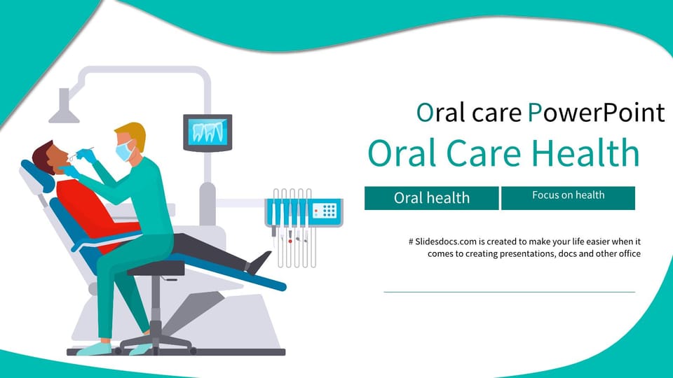 Oral health Template For Google Slides And Powerpoint -page 0