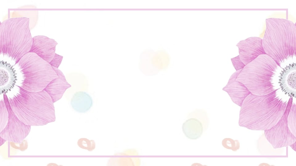 pink work summary report minimalist simple watercolor powerpoint background -page 0