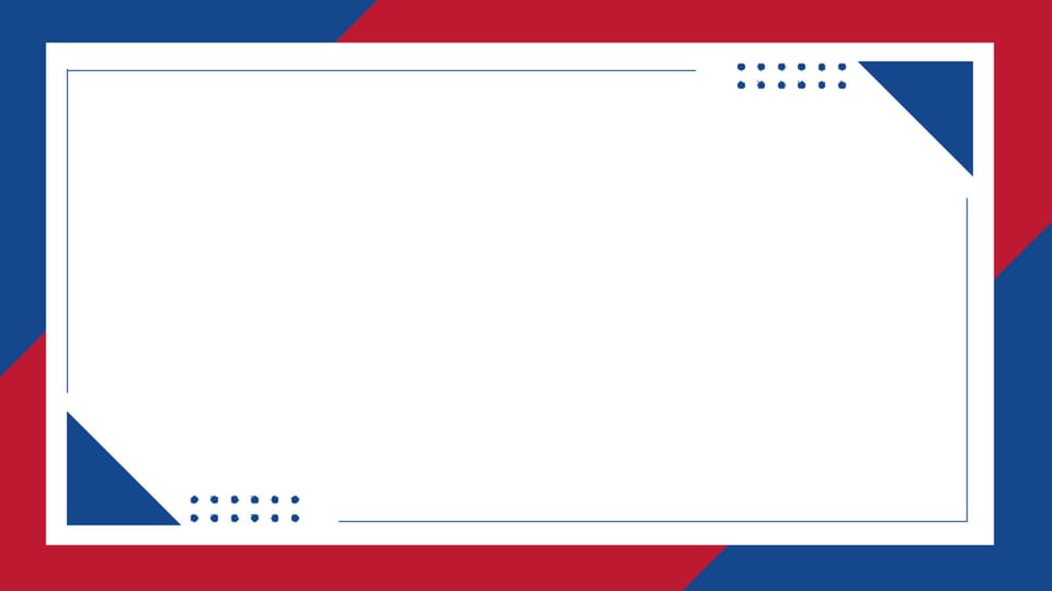 red and blue simple wind department general quarterly work plan powerpoint background -page 0