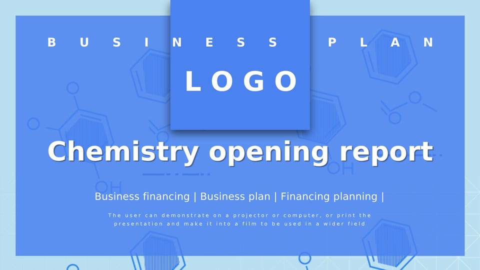 Report on the Introduction to Chemistry Template For Google Slides And Powerpoint -page 0