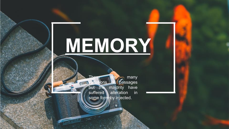 Retro travel film camera album Template For Google Slides And Powerpoint -page 0