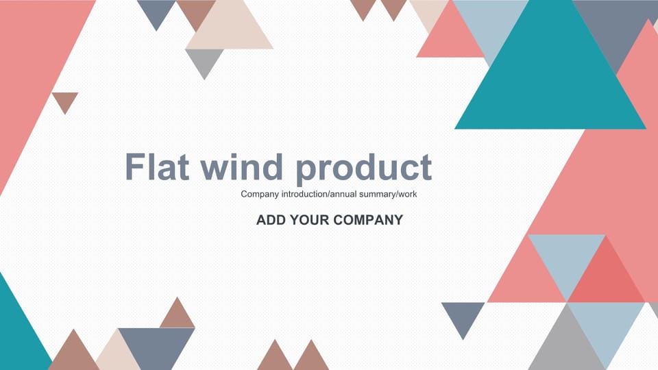 simple product introduction Template For Google Slides And Powerpoint -page 0