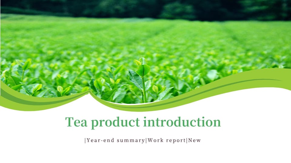 Tea culture introduction Template For Google Slides And Powerpoint -page 0