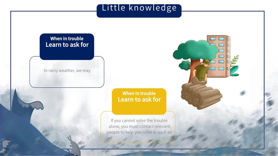 flood control and flood control safety knowledge education courseware Template For Google Slides And Powerpoint -page 11