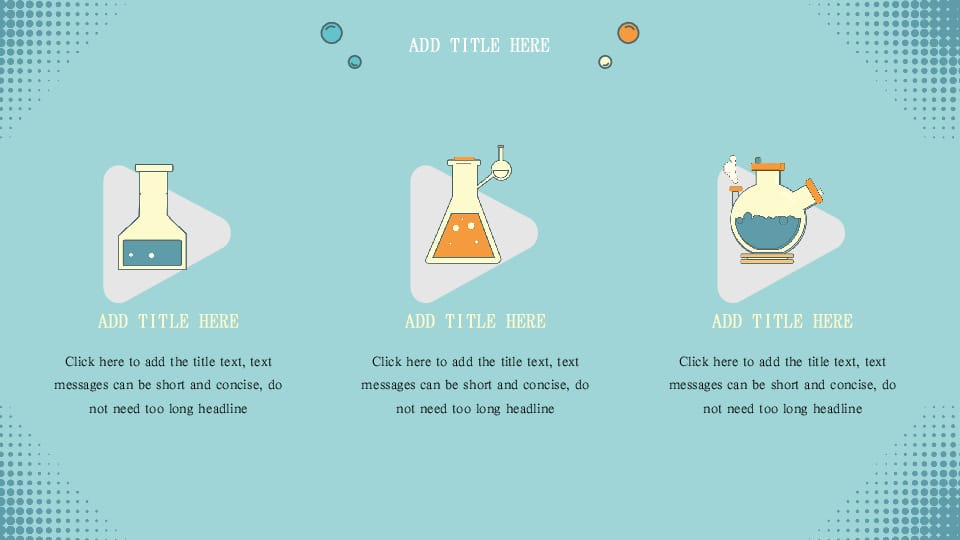 chemistry educational presentation on the green cartoon science center Template For Google Slides And Powerpoint -page 15