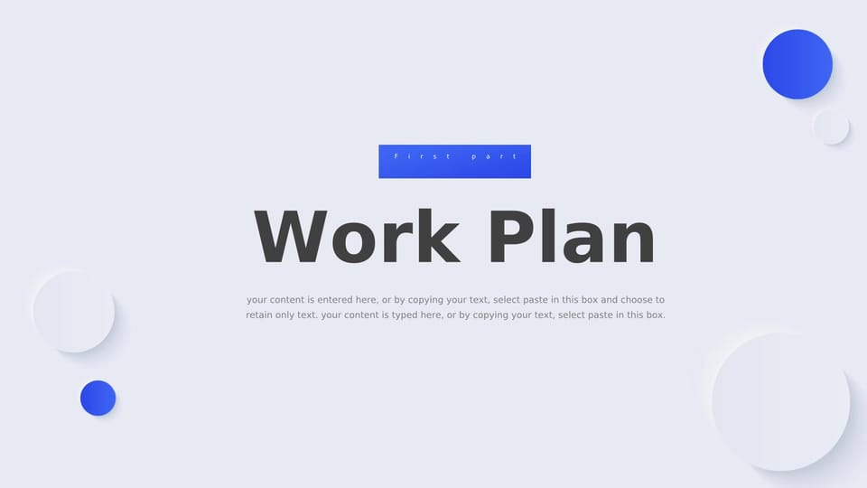 summary of general work plan for a minimalist white wind department Template For Google Slides And Powerpoint -page 2