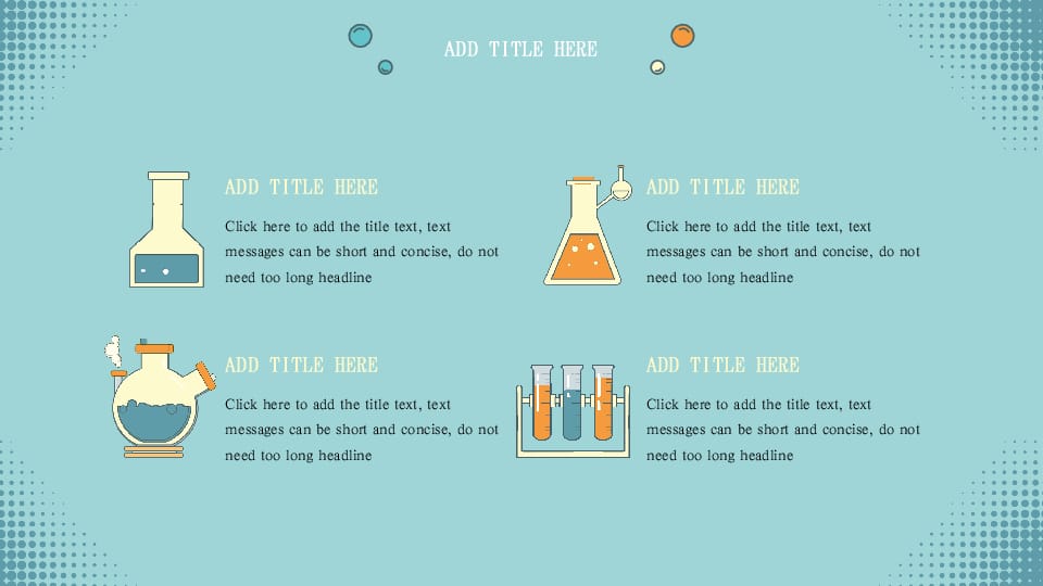 chemistry educational presentation on the green cartoon science center Template For Google Slides And Powerpoint -page 21