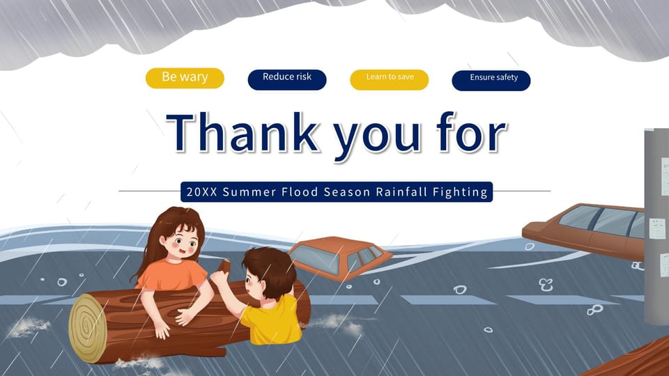 flood control and flood control safety knowledge education courseware Template For Google Slides And Powerpoint -page 22