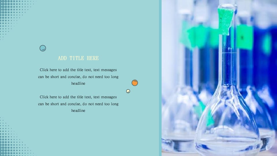 chemistry educational presentation on the green cartoon science center Template For Google Slides And Powerpoint -page 3