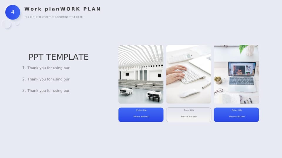 summary of general work plan for a minimalist white wind department Template For Google Slides And Powerpoint -page 3
