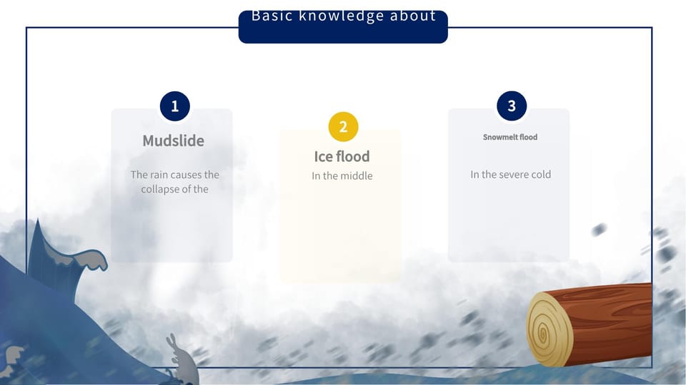 flood control and flood control safety knowledge education courseware Template For Google Slides And Powerpoint -page 4