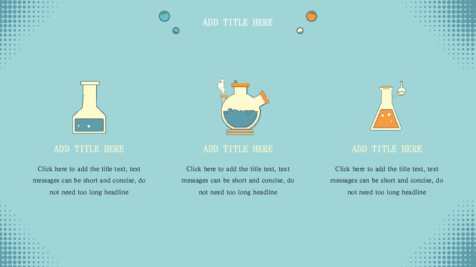 chemistry educational presentation on the green cartoon science center Template For Google Slides And Powerpoint -page 5