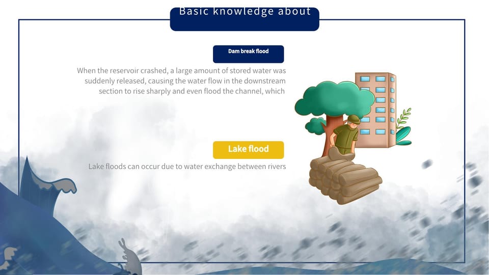 flood control and flood control safety knowledge education courseware Template For Google Slides And Powerpoint -page 5