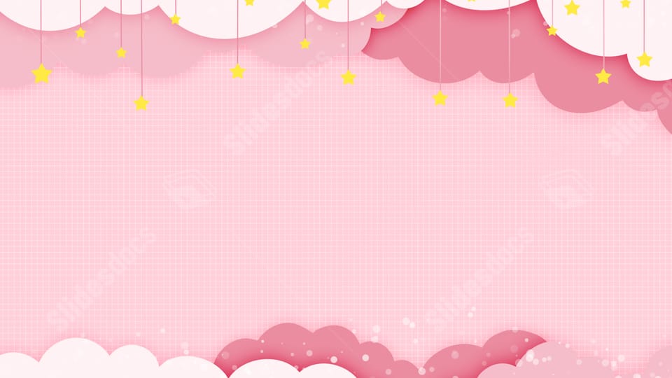 baby clouds cute cloud nature pink powerpoint background