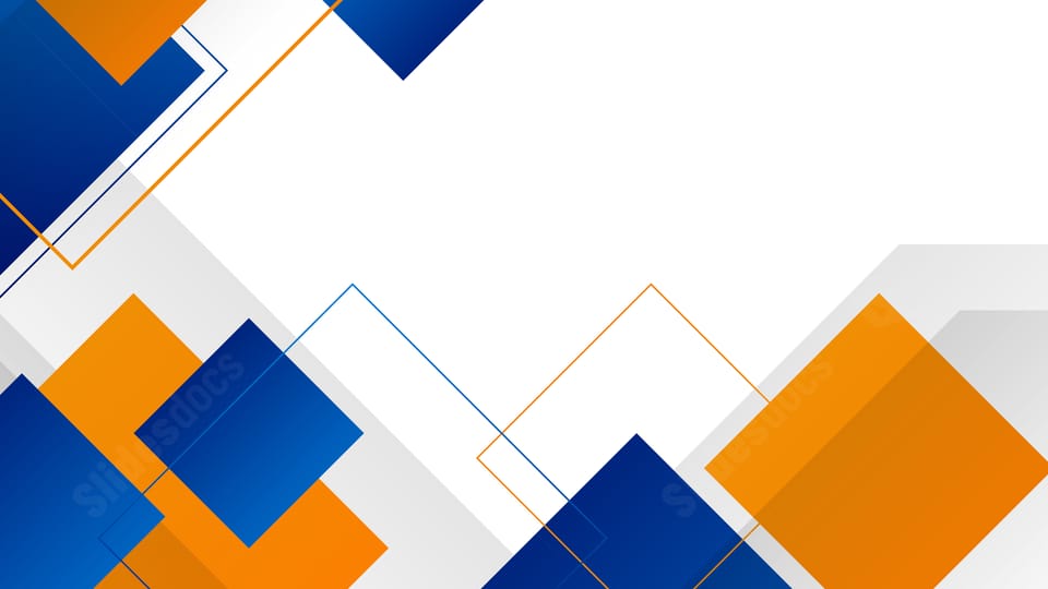blue abstract technology simple business geometric powerpoint background