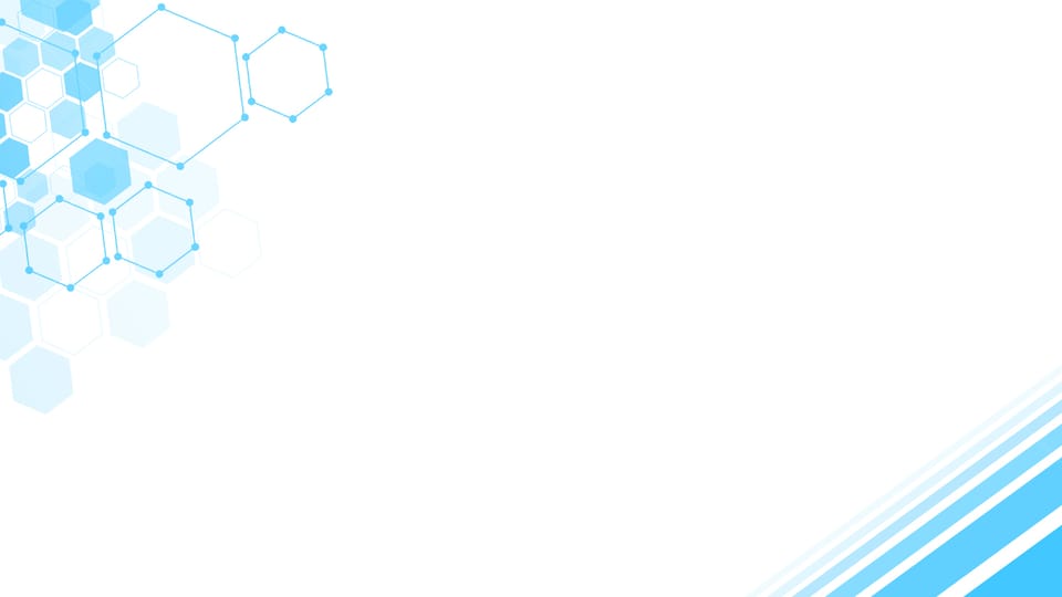 Blaue Bürotechnologie Geschäftsbienenwabendatenszene Powerpoint Hintergrund