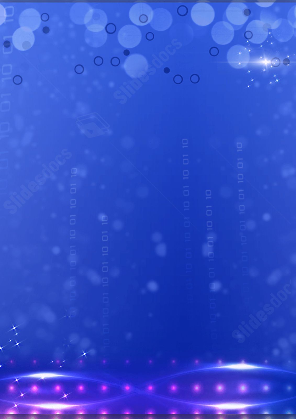 board for showcasing technology exhibition page border background word template