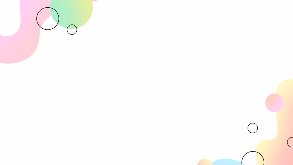 bubbles cute dreamland tennis club abstract powerpoint background