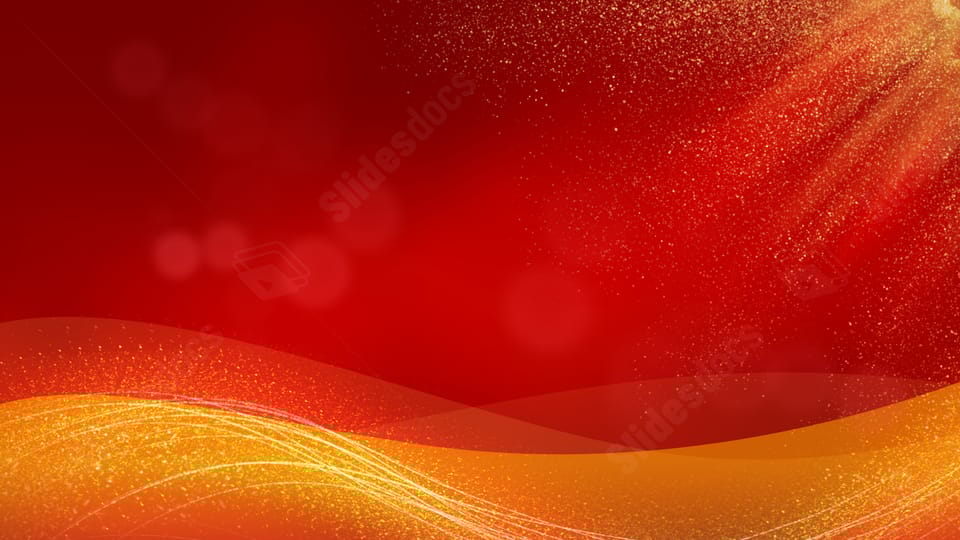 business abstract classic color technology sprinkle gold red powerpoint background