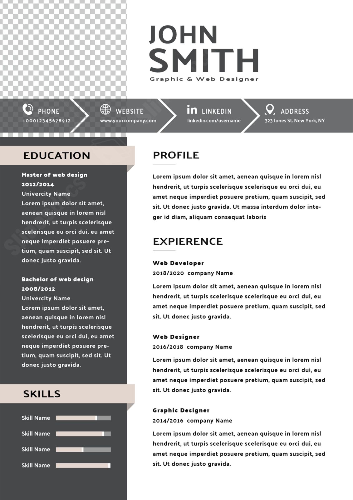 business recruitment resume crafting an impressive cv to land your dream job word template