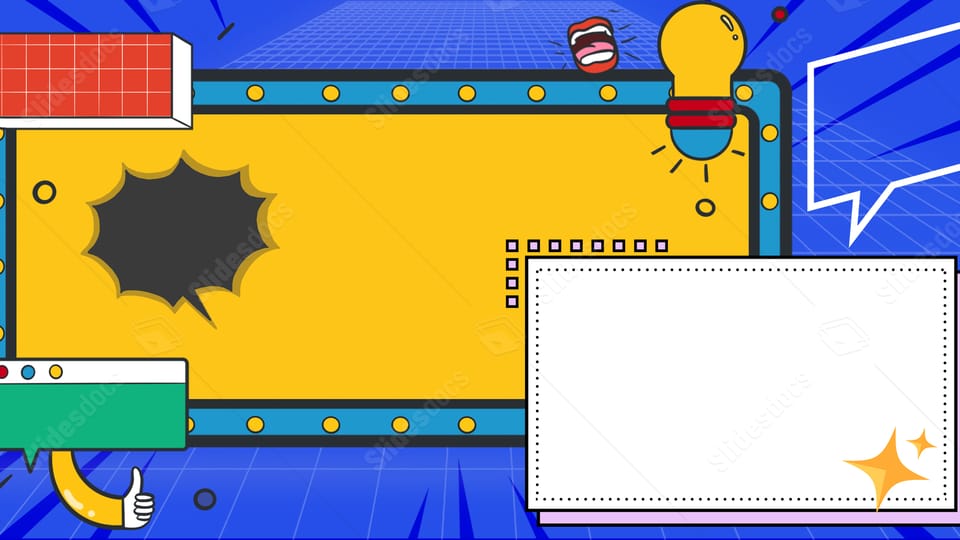 contrasting color dialog box new media border powerpoint background