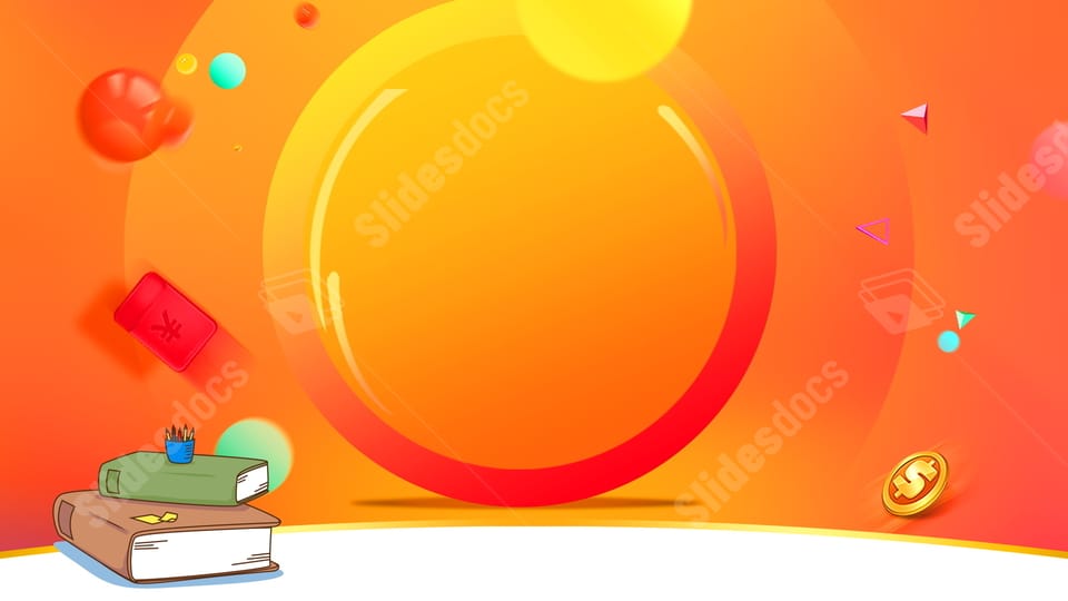 currency book minimalistic powerpoint background