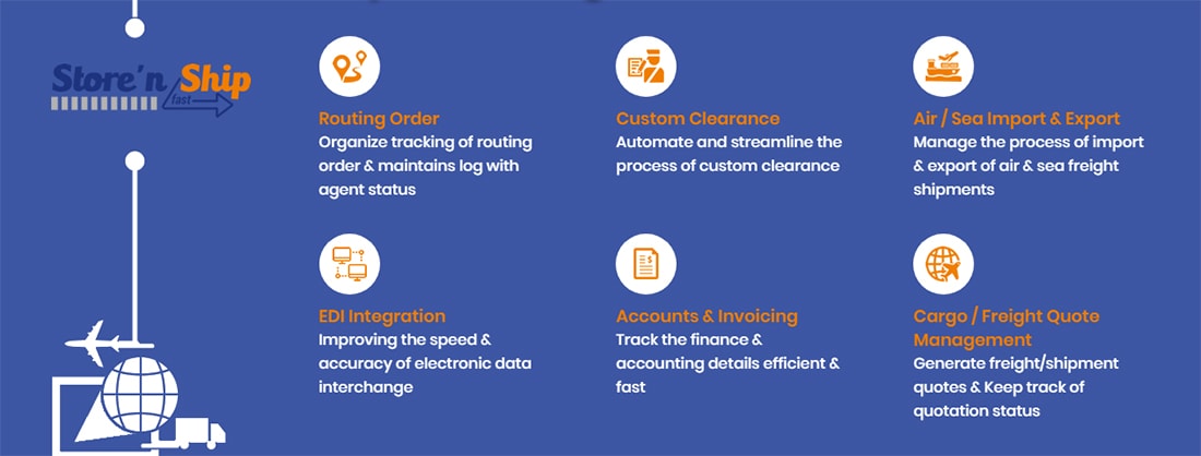 Freight forwarding system