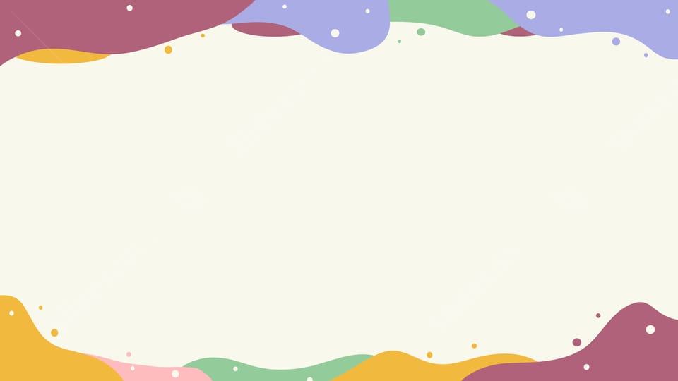 geometric funny alphabet education colorful cute letters powerpoint background