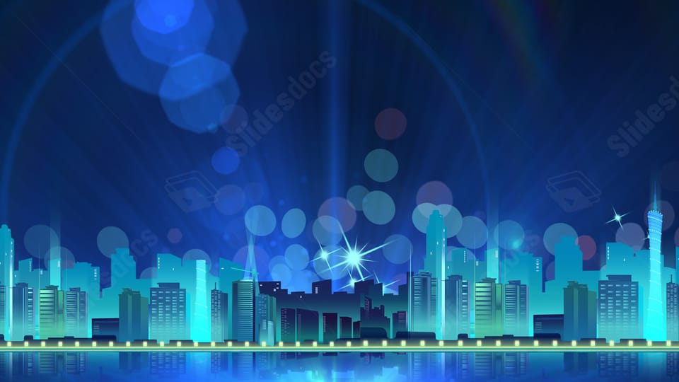 gradient blue poster business company recruitment corporate powerpoint background