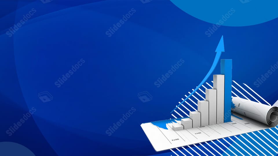 Minimalist Blue Corporate Business Office powerpoint background