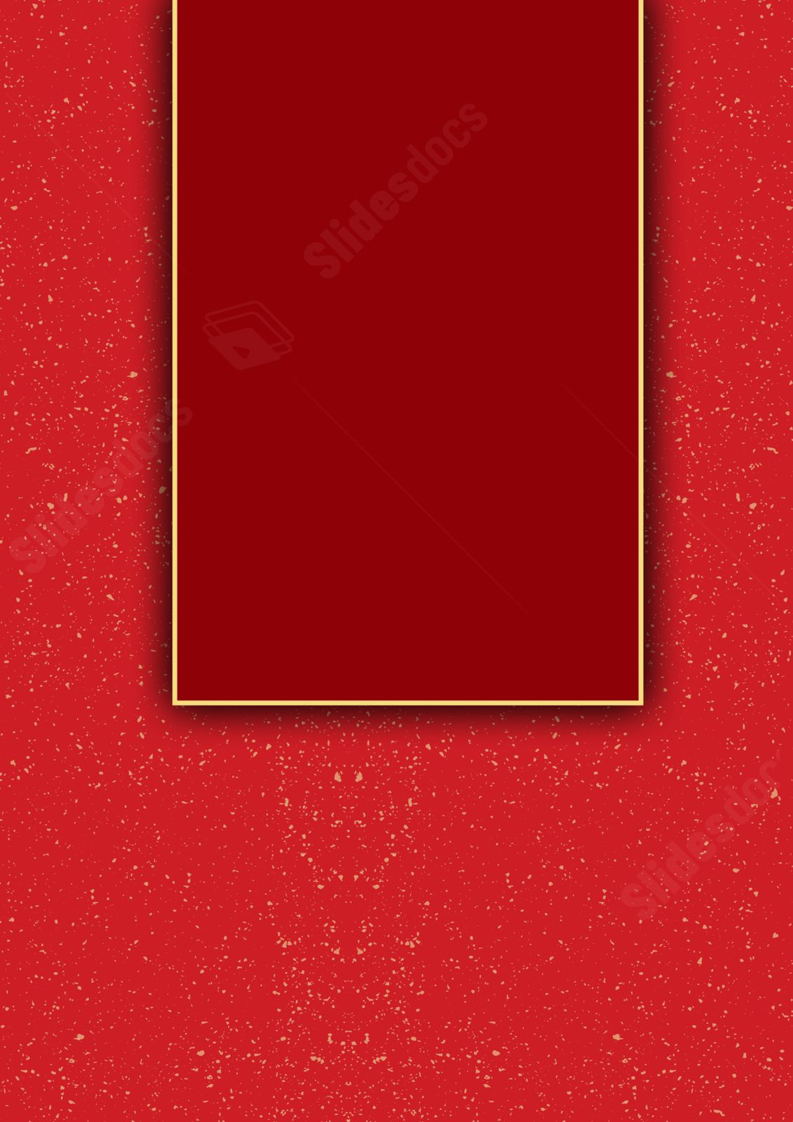 new year exhibition board in vibrant red color page border background word template
