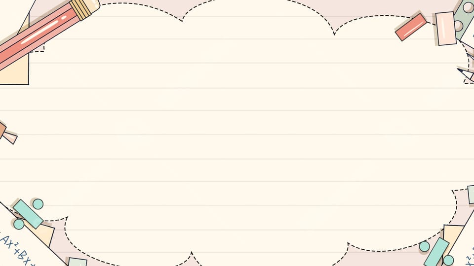 ruler pink cute education notebook mathematics powerpoint background